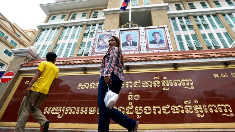 Cambodia union leaders convicted over protests, jail terms suspended
