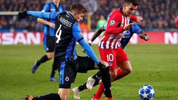 Atletico draw in Bruges to give Dortmund top spot in group Atletico draw in Bruges to give Dortmund top spot in group