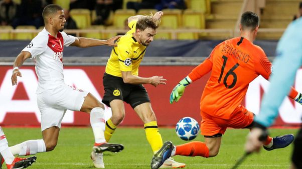Guerreiro double give Dortmund 2-0 win over Monaco Guerreiro double give Dortmund 2-0 win over Monaco