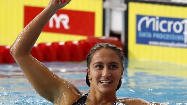 Nuoto, Quadarella "domani me la gioco.." Nuoto, Quadarella "domani me la gioco.."