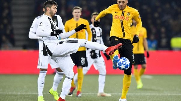 Champions: Young Boys-Juventus 2-1 Champions: Young Boys-Juventus 2-1