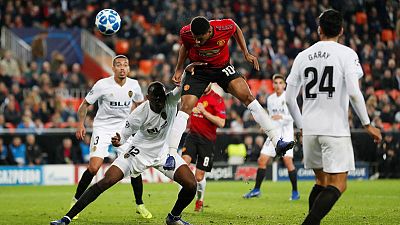 United lose 2-1 at Valencia and blow chance of top spot