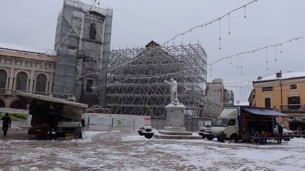 Norcia e Cascia sotto alla neve Norcia e Cascia sotto alla neve