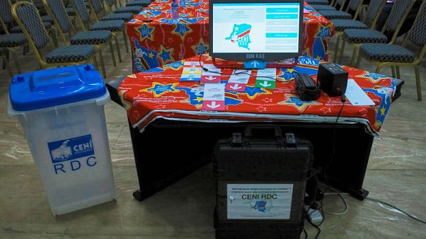 Congo fire destroys thousands of voting machines for presidential election Congo fire destroys thousands of voting machines for presidential election
