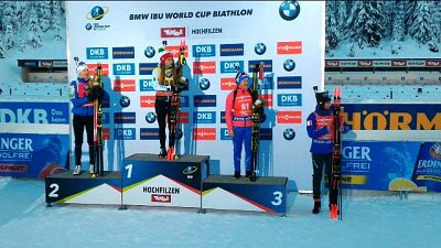Biathlon: Wierer vince sprint Hochfilzen