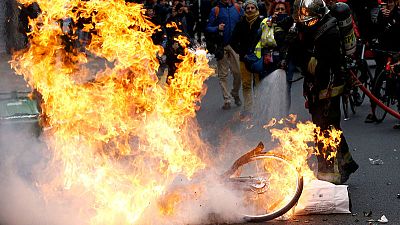 French league postpones five more games following protests French league postpones five more games following protests