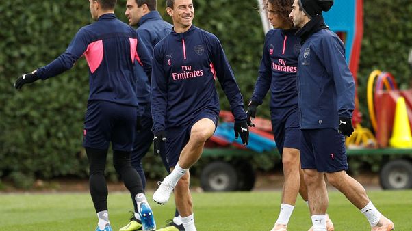 Arsenal's Koscielny finds his smile on return from injury Arsenal's Koscielny finds his smile on return from injury