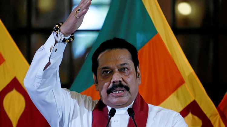 Sri Lanka PM Rajapaksa to resign, his son says