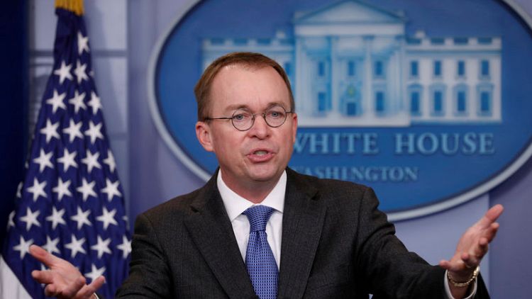 Trump taps budget director Mulvaney as acting chief of staff