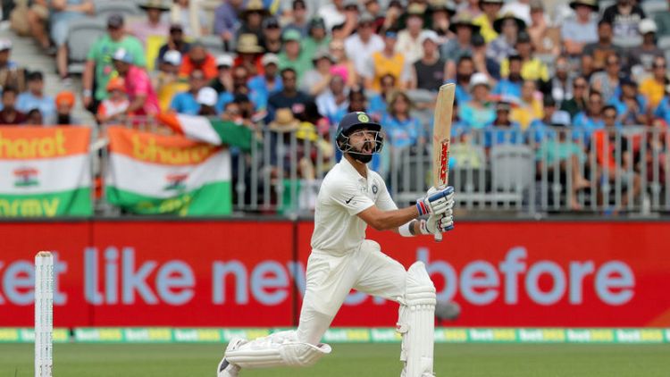 Kohli leads India's fightback in Perth