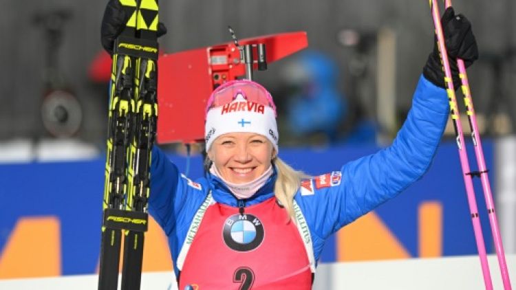 Biathlon: victoire de Makarainen lors de la poursuite d'Hochfilzen