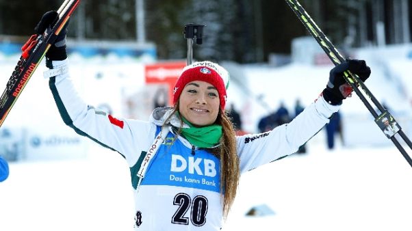 Biathlon: cdm, Wierer terza a Hochfilzen Biathlon: cdm, Wierer terza a Hochfilzen