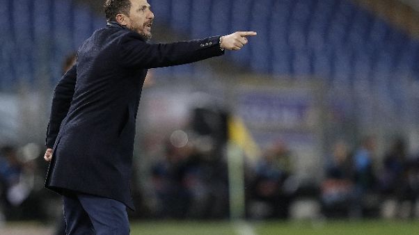 Di Francesco, dimissioni? io non scappo Di Francesco, dimissioni? io non scappo