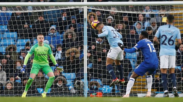 City back on top as Jesus double sinks Everton City back on top as Jesus double sinks Everton