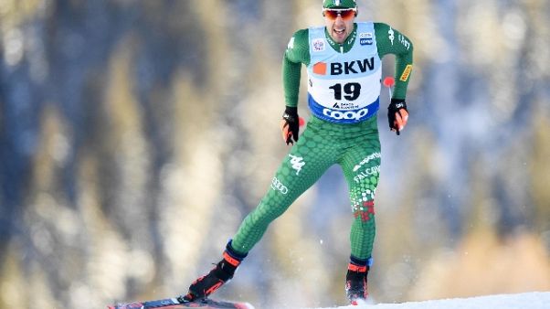 Sci nordico: Cdm, Pellegrino 2/o a Davos Sci nordico: Cdm, Pellegrino 2/o a Davos