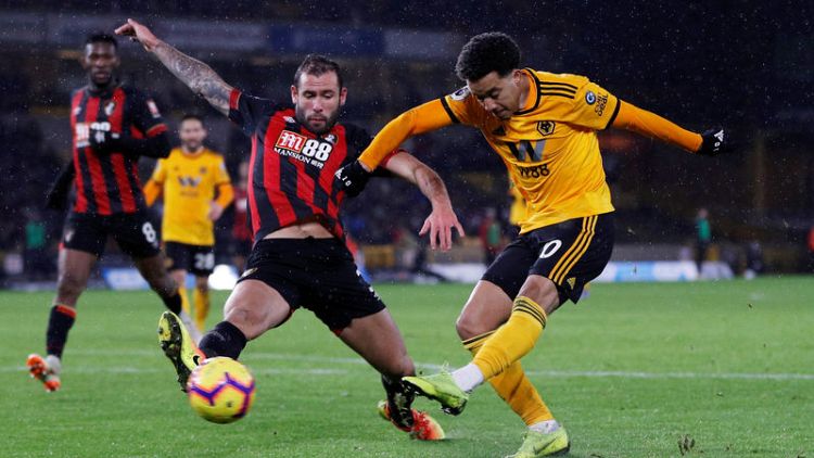 Wolves beat Bournemouth in their best top-flight run for 38 years