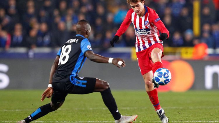 Late Griezmann strike ends Atletico's away day hoodoo