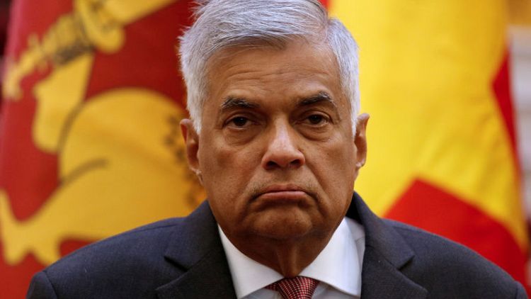 Sri Lanka's Wickremesinghe sworn in as PM before president - local media
