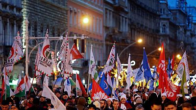 Thousands of Hungarians protest against Orban's rule