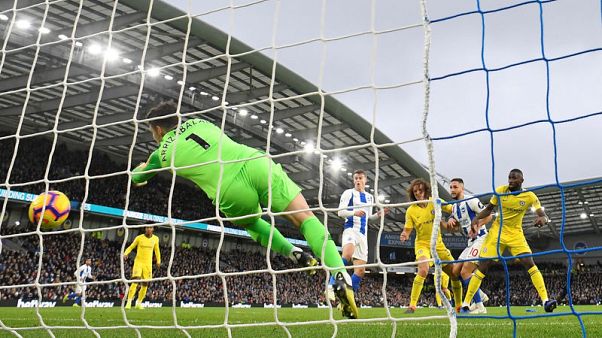 Chelsea hold on against Brighton to consolidate top four spot Chelsea hold on against Brighton to consolidate top four spot