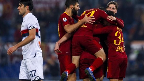 Serie A: Roma-Genoa 3-2 Serie A: Roma-Genoa 3-2