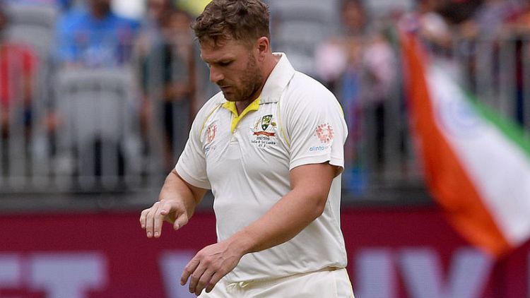Australia's Finch cleared to bat on pivotal fourth day