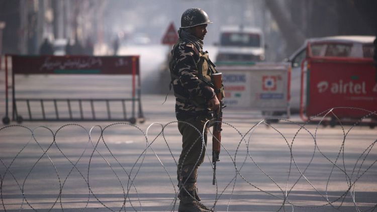 Indian forces lock down Kashmir city, hold leaders to stifle protests