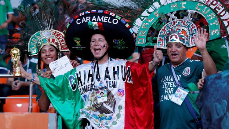 Mexico's World Cup party goes on as fan opens bar in Russia