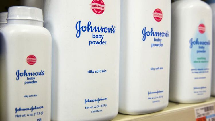 J&J shares extend losses; company defends Baby Powder as safe