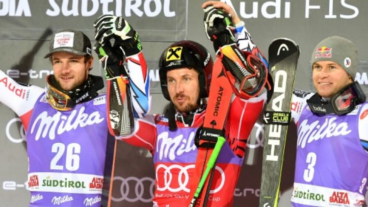 Ski Alpin à Alta Badia: Hirscher gagne aussi le Géant parallèle devant deux Français