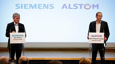 Siemens, Alstom offer to sell high-speed train technology - sources Siemens, Alstom offer to sell high-speed train technology - sources