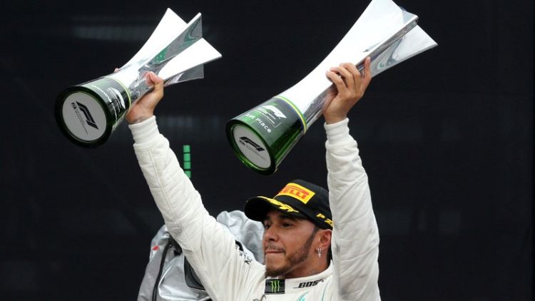 Yearender - Hamilton and Mercedes shift from fourth to fifth