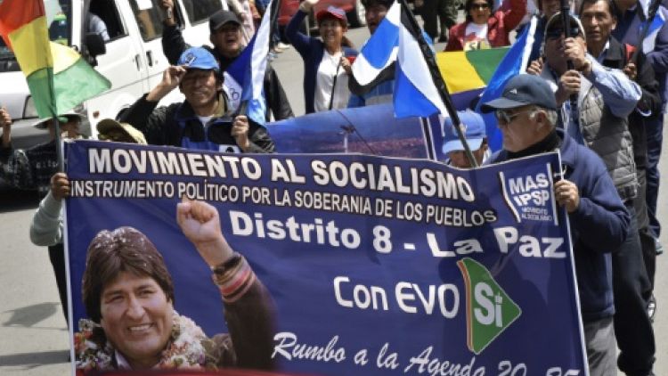 Bolivie: Evo Morales tout près d'une quatrième candidature malgré les manifestations