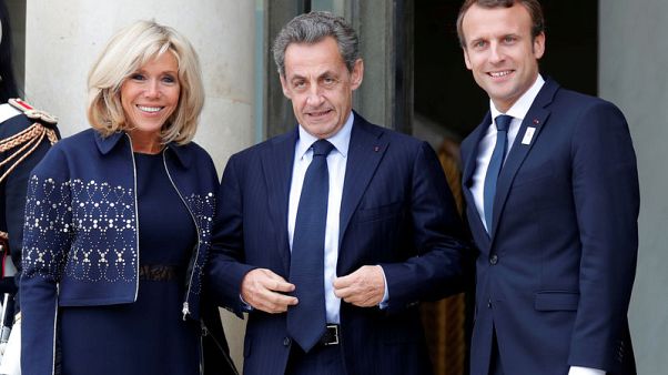 France's Macron turns to Sarkozy amid "yellow vest" protests France's Macron turns to Sarkozy amid "yellow vest" protests