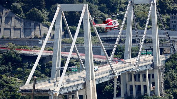 Salini, Fincantieri to rebuild Italian bridge after deadly collapse Salini, Fincantieri to rebuild Italian bridge after deadly collapse