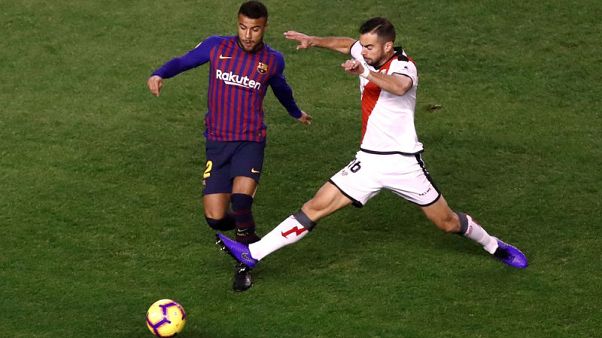 Barca's Rafinha must start wearing Adidas again, court says Barca's Rafinha must start wearing Adidas again, court says