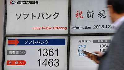 SoftBank telco suffers rare Japan drop on debut after record IPO SoftBank telco suffers rare Japan drop on debut after record IPO