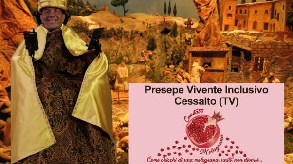 Presepe vivente, Re Magi in carrozzina Presepe vivente, Re Magi in carrozzina