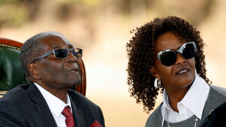 South Africa issues arrest warrant for Zimbabwe's Grace Mugabe
