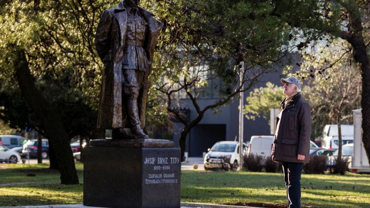 Montenegro unveils monument of ex-Yugoslav communist leader Tito