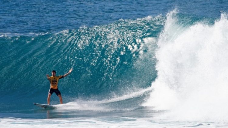 Le surfeur brésilien Gabriel Medina à Hawaï, le 17 décembre 2018