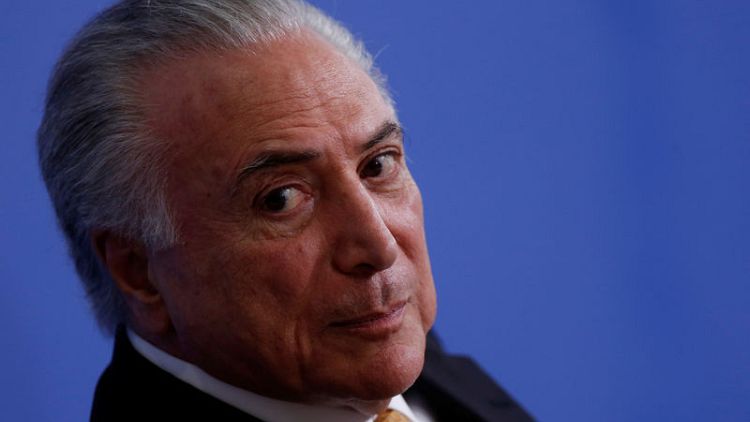 Brazil top prosecutor indicts President Temer for corruption