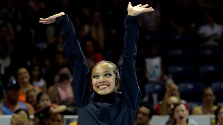 Top U.S. rhythmic gymnast Zeng handed six-month doping ban