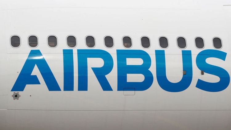 Airbus shares fall after report of U.S. joining corruption probe