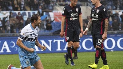 Serie A: Lazio-Cagliari 3-1