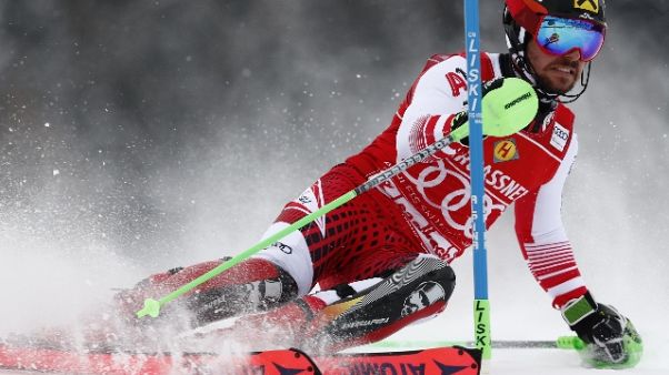 Cdm: slalom Campiglio, in testa Hirscher Cdm: slalom Campiglio, in testa Hirscher