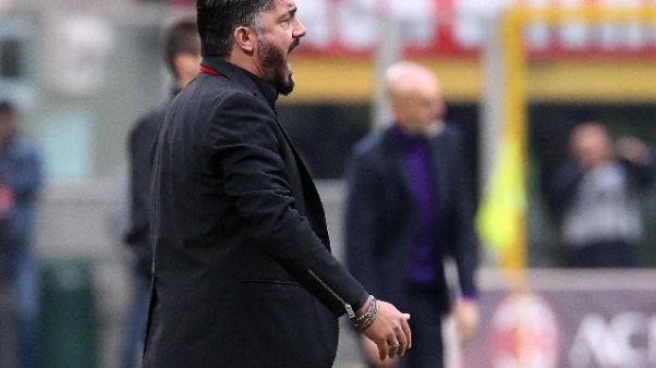 Gattuso:Aiutare Higuain finché nel Milan Gattuso:Aiutare Higuain finché nel Milan