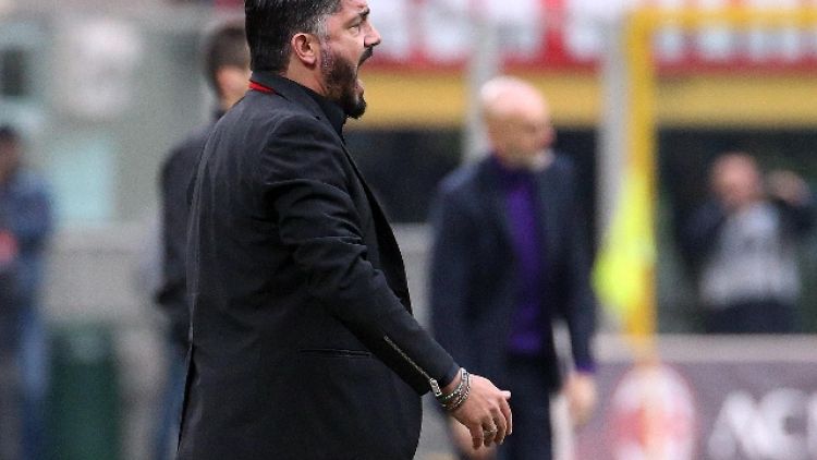 Gattuso:Aiutare Higuain finché nel Milan