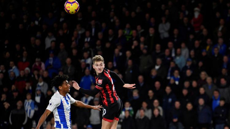 Brooks double gives Bournemouth 2-0 win over Brighton