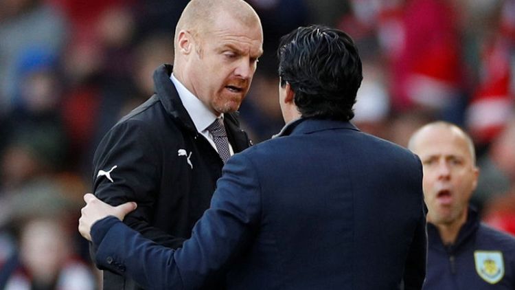 Burnley manager Dyche fumes over diving in Premier League
